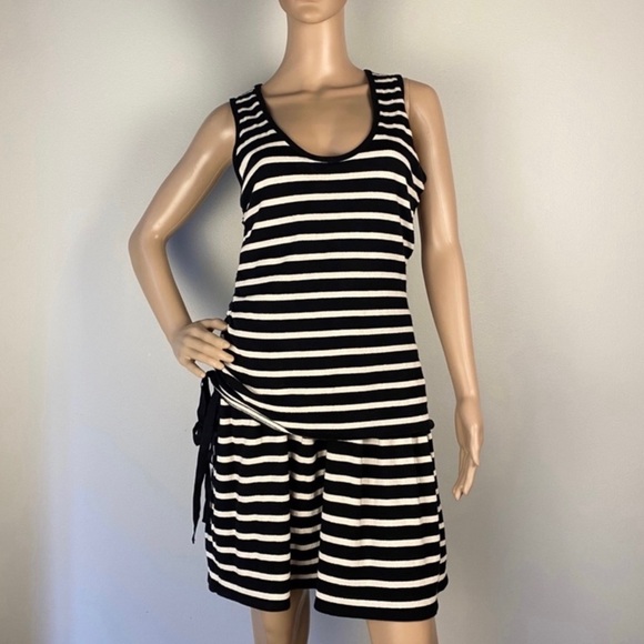 NEW DEREK LAM 10 CROSBY STRIPED MINI DRESS - Picture 2 of 10